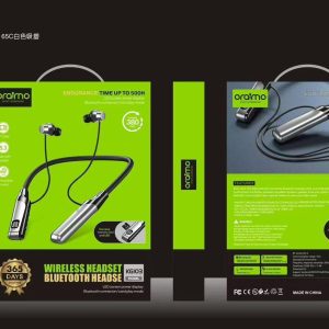 Oraimo KG103 Wireless Bluetooth Neckband - Up to 500H Standby - Neckband Earphones with TF Card Support - Original & Warranty